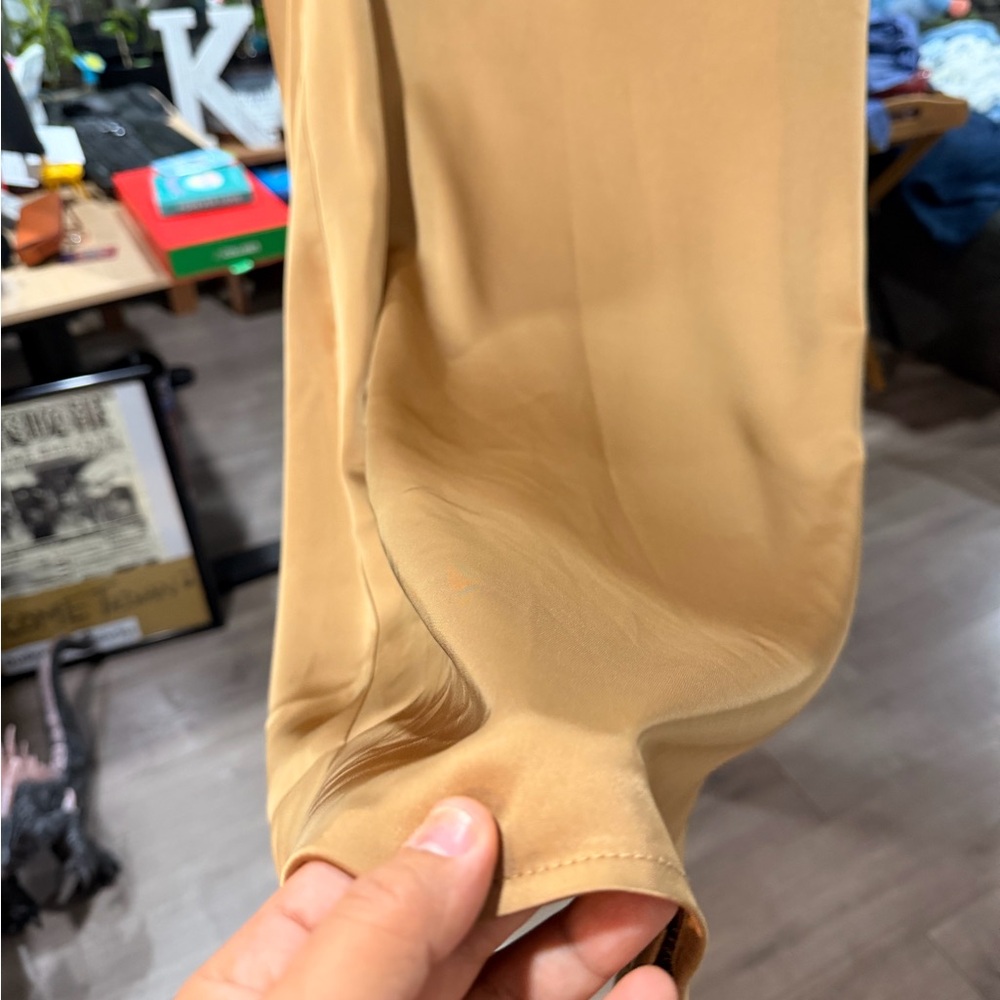 SHEIN Gold Satin Maxi Skirt - Picture 7 of 9